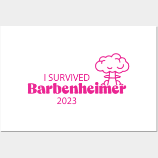 I Survived Barbenheimer 2023 Posters and Art